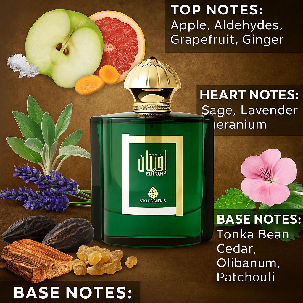 EFTINAN Women's Perfume – Fresh Citrus & Patchouli | 100ml
