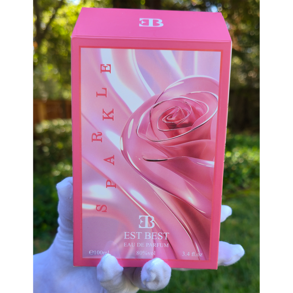 SPARKLE Eau De Parfum for Women – EST BEST | Fruity Floral Scent with Black Currant, Pear & Vanilla (EB024)