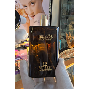 BLACK TIE Eau De Parfum for Men by EST BEST – Luxury Long Lasting Men’s Fragrance | Sophisticated Evening Cologne with Bergamot, Coconut & Tonka Bean | 100ml Premium Perfume Made in UAE, Designed in New York (EB013)