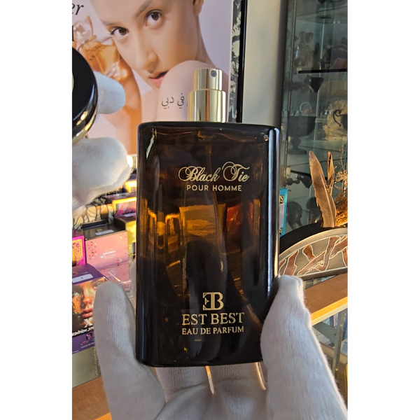 BLACK TIE Eau De Parfum for Men by EST BEST – Luxury Long Lasting Men’s Fragrance | Sophisticated Evening Cologne with Bergamot, Coconut & Tonka Bean | 100ml Premium Perfume Made in UAE, Designed in New York (EB013)