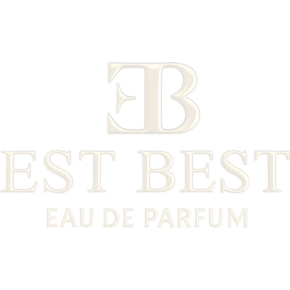 EST BEST Eau De Parfum gold monogram logo featured in homepage video slider
