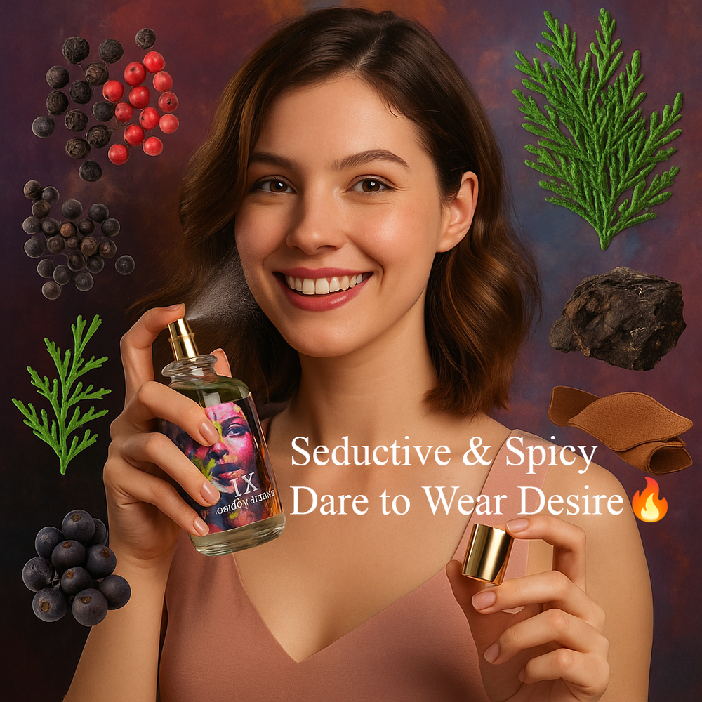 IX Edition Spéciale – Extrait de Parfum for Women | Bold Earthy Leather & Oudh Perfume | Long-Lasting Smoky Woody Scent 100ML – Made in UAE