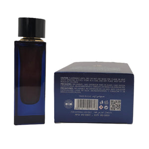 Back Label HARAAYER Eau De Parfum Ingredients and Volume