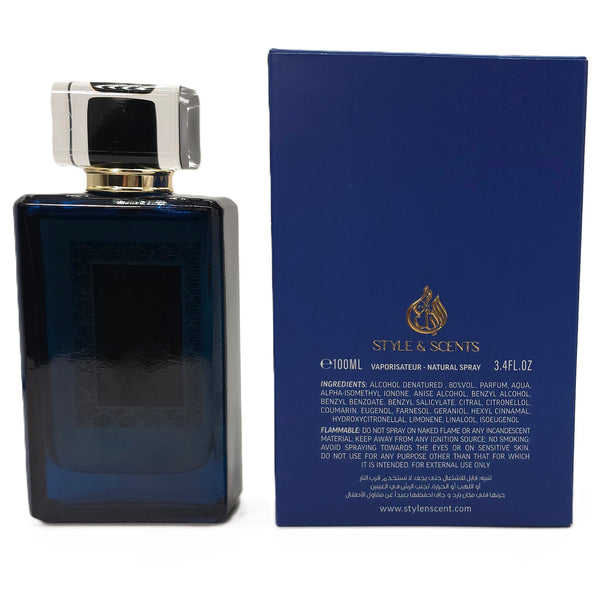 AL TURAS Perfume Side & Ingredients – Made in UAE