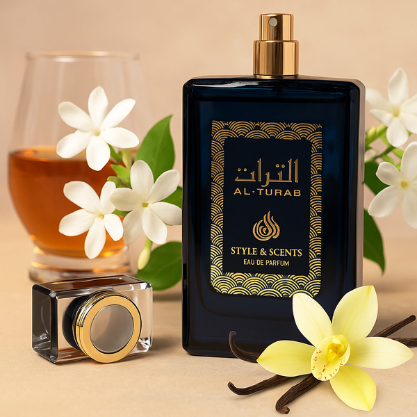 MDO002 Style & Scents AL TURAS Eau De Parfum Unisex 100ML – Warm Spicy Amber Scent with Oud, Vanilla & Leather – Made in UAE