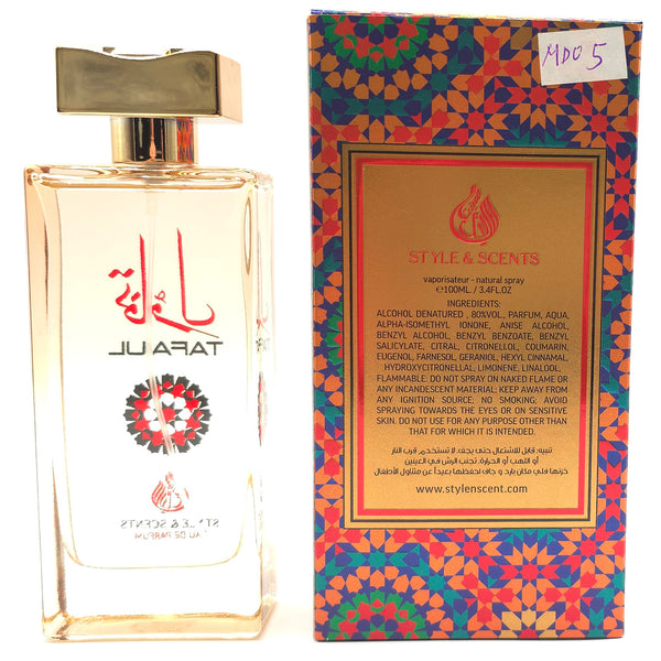 MDO005 TAFA'UL Eau De Parfum for Women – Style & Scents Maison De Orient | 100ML Fresh Floral Woody Fragrance