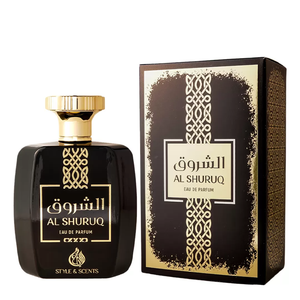 MDO009 AL SHURUQ Eau De Parfum – Spicy Woody Floral Scent for Men (100ml)