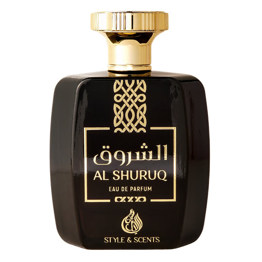 AL SHURUQ Eau De Parfum – Spicy Woody Men’s Perfume with Cardamom, Cumin, Rose, Patchouli & Musk | 100ml