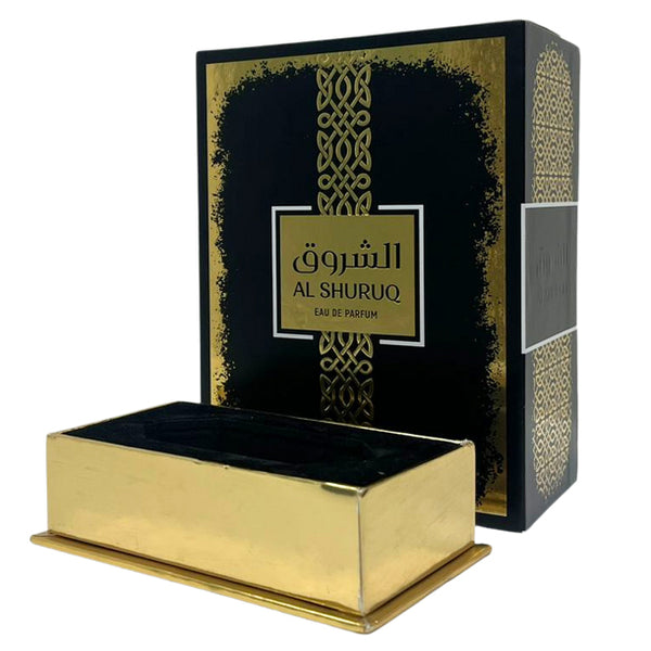 AL SHURUQ Eau De Parfum – Spicy Woody Men’s Perfume with Cardamom, Cumin, Rose, Patchouli & Musk | 100ml
