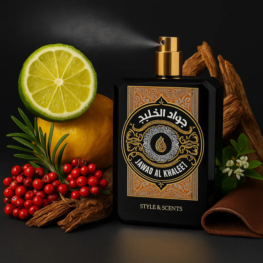 MDO016 Style & Scents JAWAD AL KHALEEJ Eau De Parfum – Unisex Woody Oriental Fragrance (100ml)