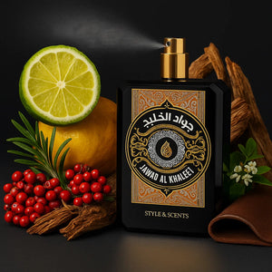 MDO016 Style & Scents JAWAD AL KHALEEJ Eau De Parfum – Unisex Woody Oriental Fragrance (100ml)