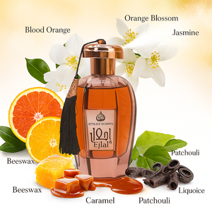 MDO017 EJLAL Eau De Parfum – Chypre Floral Perfume for Women (100ml)