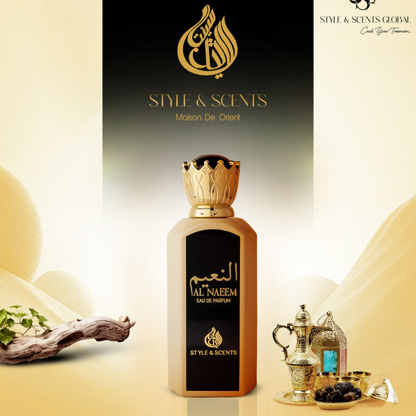 Style & Scents Maison de Orient MDO019 AL NAEEM Unisex Eau de Parfum – 100ML | Sweet Oud, Caramel, Vanilla | Long-Lasting Oriental Fragrance | Gender-Neutral Luxury Scent | Gift for Him & Her | Made in Dubai | Sold by Much Better Perfume USA from New York