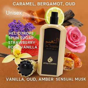 MDO019 AL NAEEM Eau De Parfum Unisex | 100ML | Sweet Caramel Oud Perfume by Maison De Orient