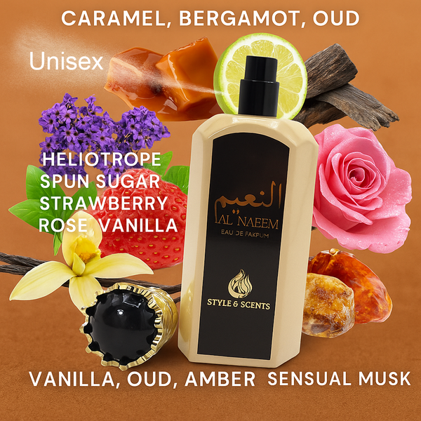 MDO019 AL NAEEM Eau De Parfum Unisex | 100ML | Sweet Caramel Oud Perfume by Maison De Orient