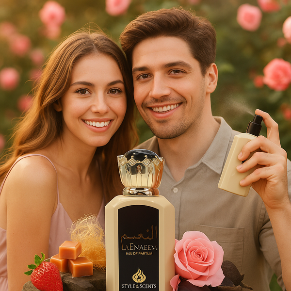 AL NAEEM Eau De Parfum – Unisex Perfume with Caramel, Vanilla, Oud, and Spun Sugar | Sweet & Musky Long-Lasting Luxury Fragrance 100ML – Made in UAE (MDO019)