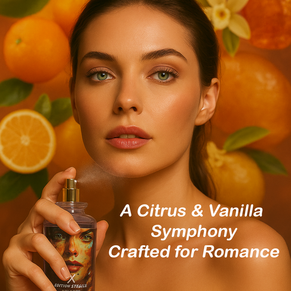 X Edition Spéciale – Extrait de Parfum for Women | Fresh Citrus, Mediterranean Fruit & Vanilla Scent | Long-Lasting Perfume 100ML – Made in UAE & France