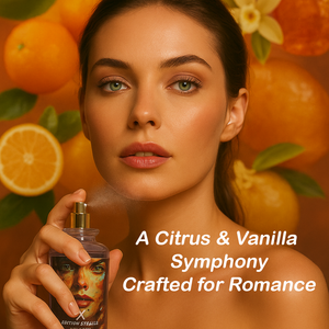 X Edition Spéciale – Extrait de Parfum for Women | Fresh Citrus, Mediterranean Fruit & Vanilla Scent | Long-Lasting Perfume 100ML – Made in UAE & France